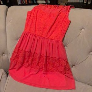 Pretty coral dress